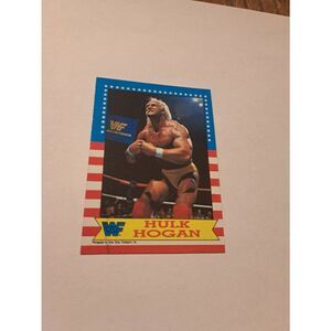 1987 Topps WWF Hulk Hogan Trading Card #3 Vintage Wrestling